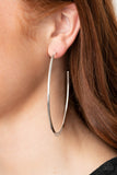 Flatlined - Silver Earrings